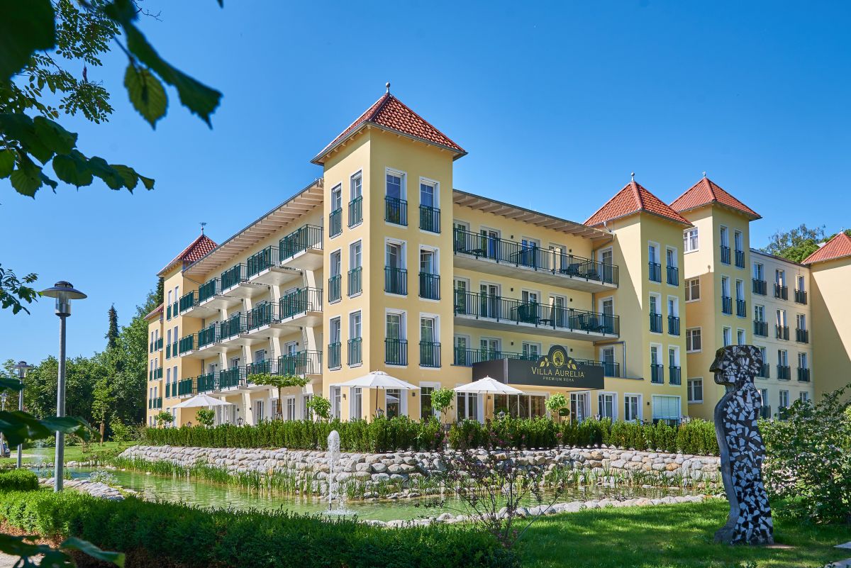 Webdesign für die Römerbad-Kliniken in Bad Gögging